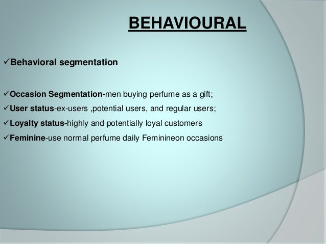perfume demographics us fragrance market